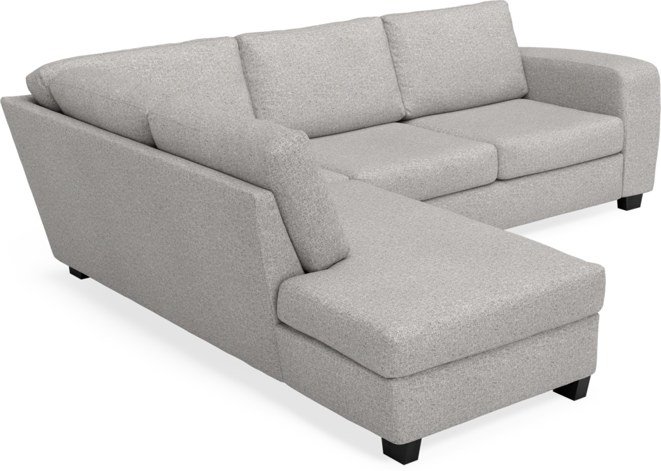 Friday - 2,5-sits soffa med divan vänster - Vit