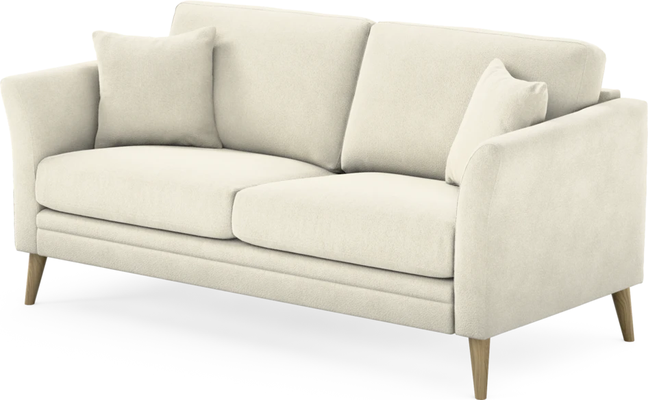 Eden - 2,5-sits soffa - Vit