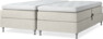 Delux Sense - Ställbar säng, dubbelsäng med bäddmadrass - Beige