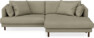 Harper - 4-sits med schäslong XL höger - Beige