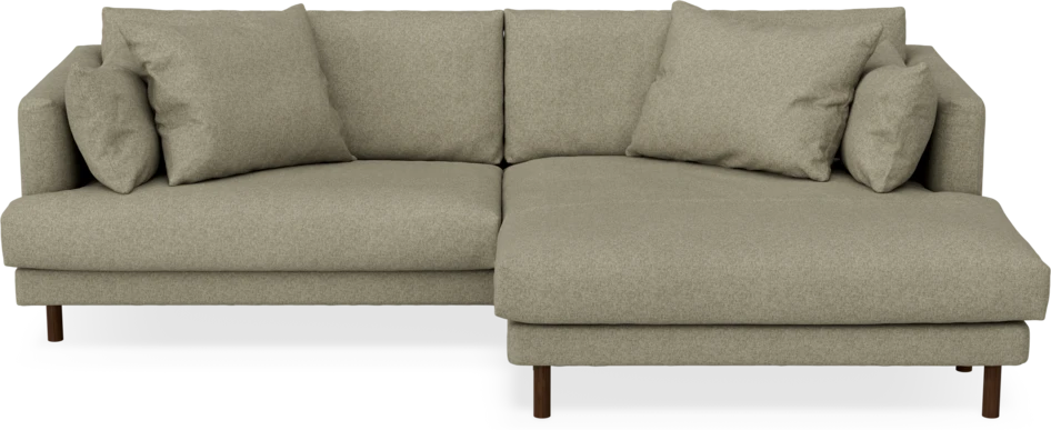Harper - 4-sits med schäslong XL höger - Beige