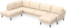 Bridge - 3-sits soffa med divan vänster och schäslong höger - Beige