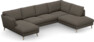 Madison Lux - 2-sits soffa med schäslong vänster och divan höger - Beige