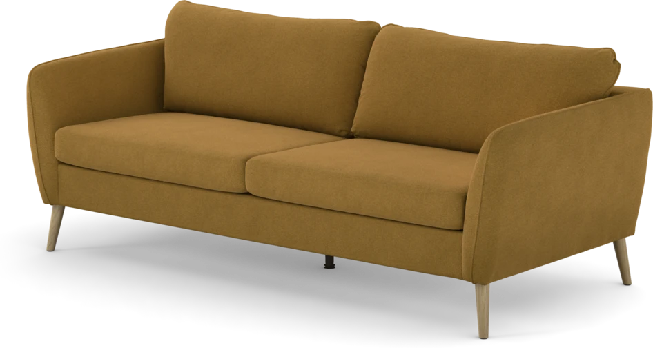 County - 2,5-sits soffa - Gul