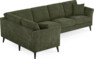 Eden - Hörnsoffa, 1+3-sits - Grön