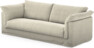 Cherrie - 3-sits soffa, hel dyna och kappa - Beige