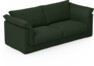 Cherrie - 2,5-sits soffa med kappa - Grön