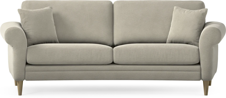 Eden - 2,5-sits soffa svängd - Brun