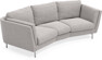 Madison - 3-sits soffa svängd, 70 cm - Beige