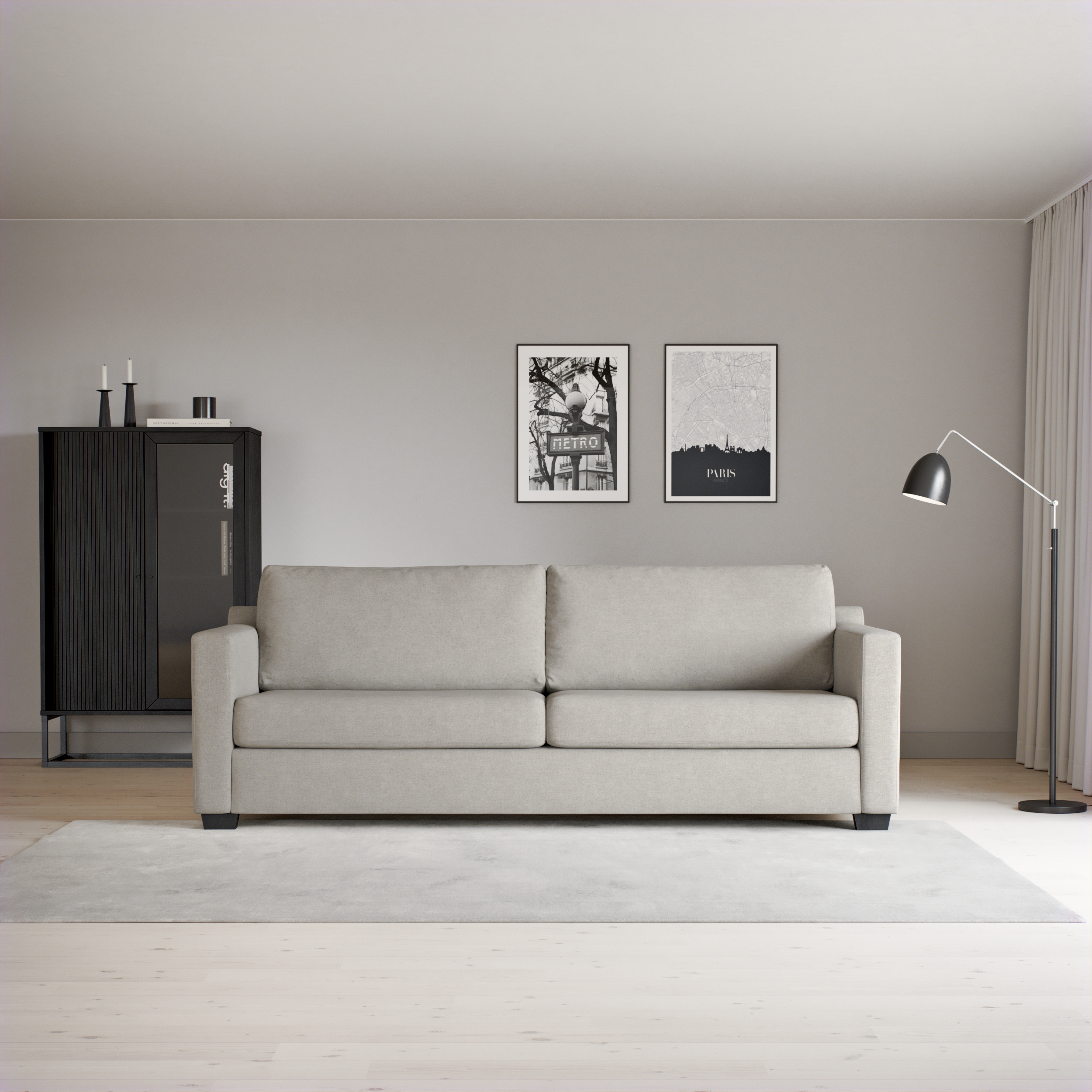Friday - 3-sits soffa - inspiration