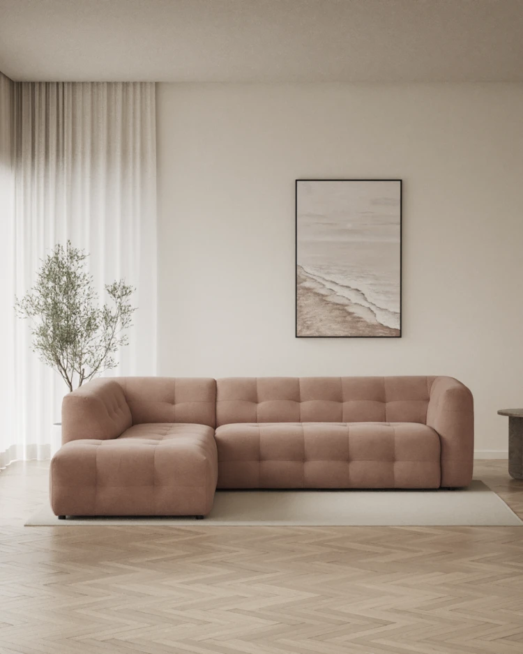 Bella - 3-sits soffa med divan vänster - inspiration