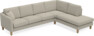 Eden - 3-sits soffa med divan - Brun