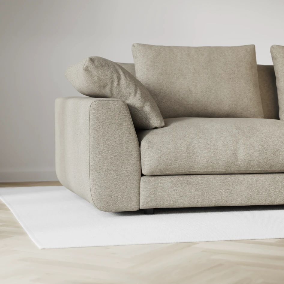 Amie - Bäddsoffa 3-sits - Grå
