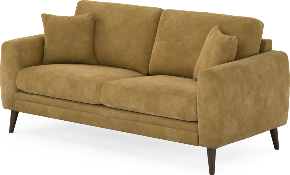 Eden - 2,5-sits soffa - Gul