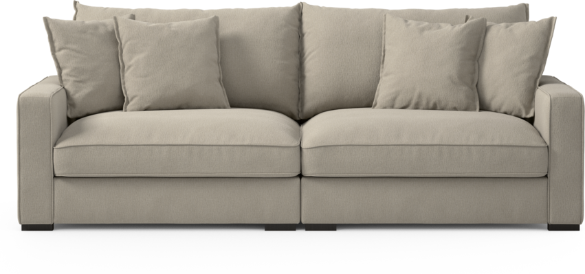 Rossi - 3-sits soffa - Grå