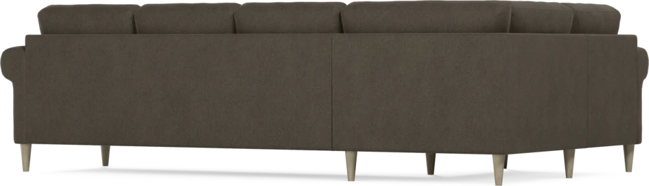 Eden - Hörnsoffa, 1+3-sits - Brun