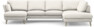 Madison Lux - 2-sits soffa med schäslong vänster och divan höger - Beige