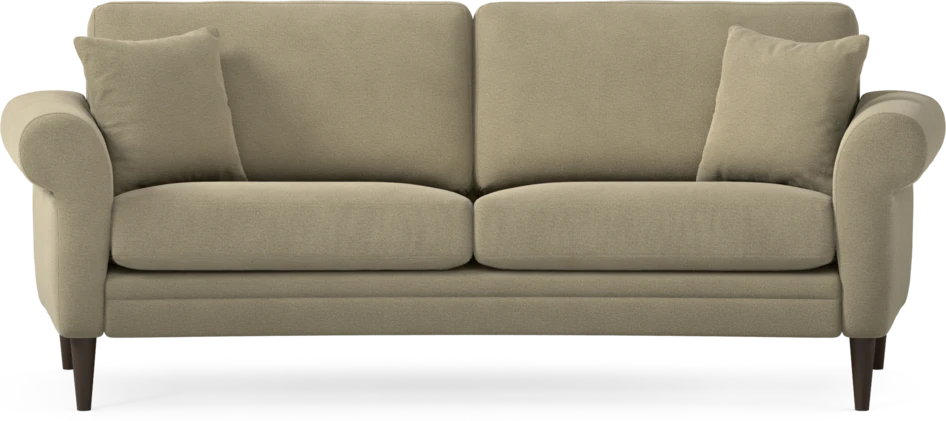 Eden - 2,5-sits soffa svängd - Beige