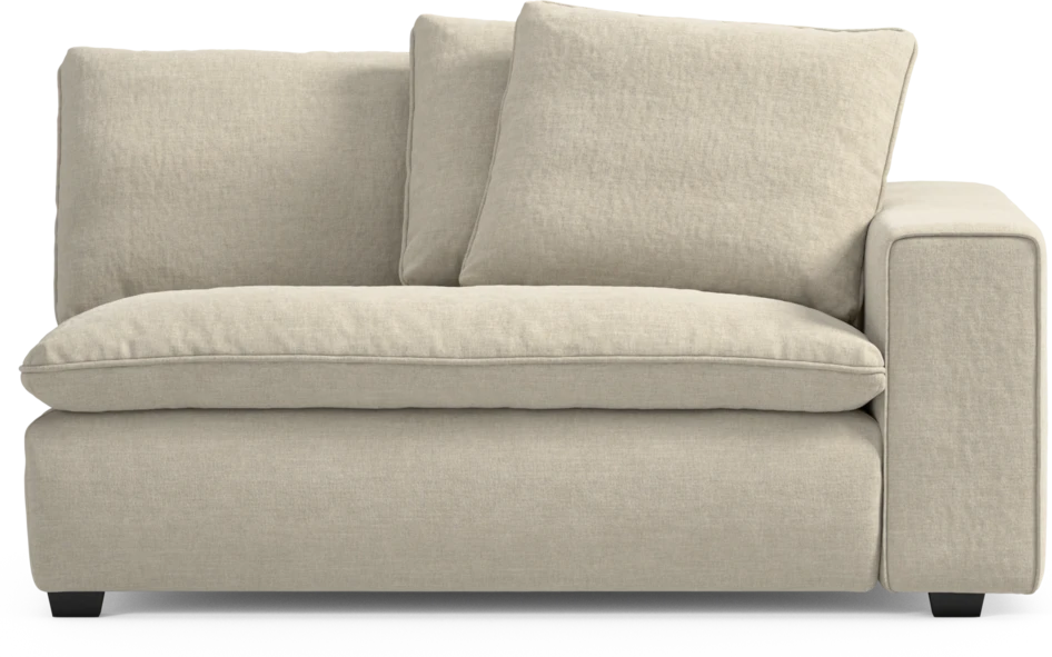 Bellora - 2-sits med armstöd höger - Beige