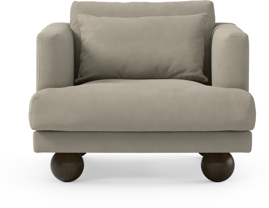 Harper - Fåtölj, 75 cm - Beige