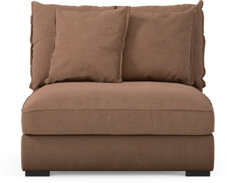 Rossi - 1,5-sits utan armstöd - Orange