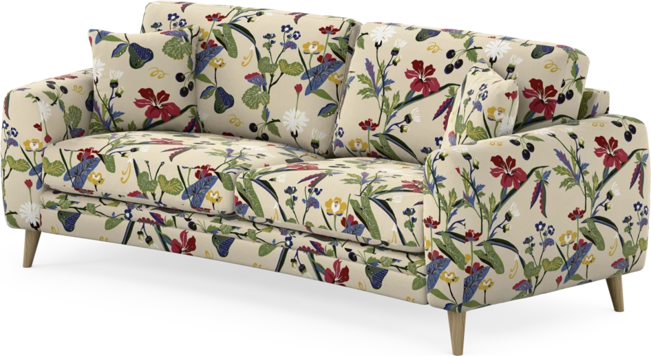Eden - 2,5-sits soffa svängd - Flerfärgad
