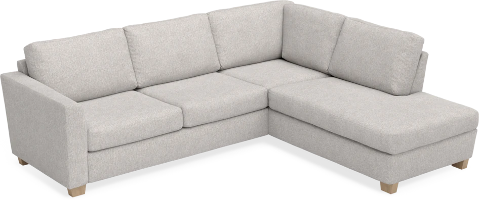 Friday - 2,5-sits soffa med divan höger - Grå