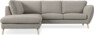 Madison - 2-sits soffa med divan vänster - Beige