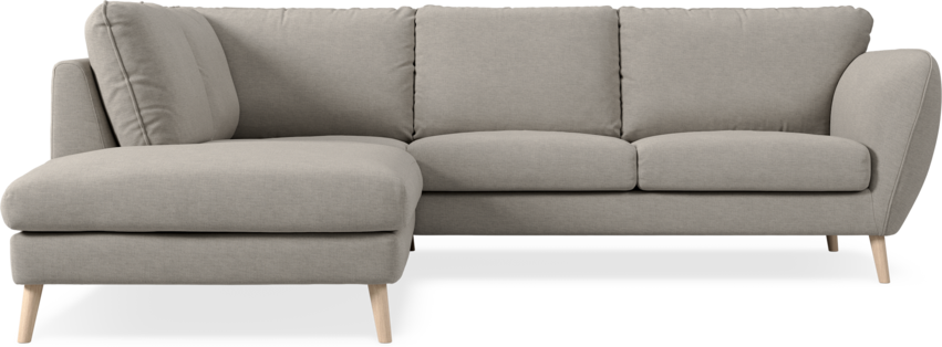 Madison - 2-sits soffa med divan vänster - Beige