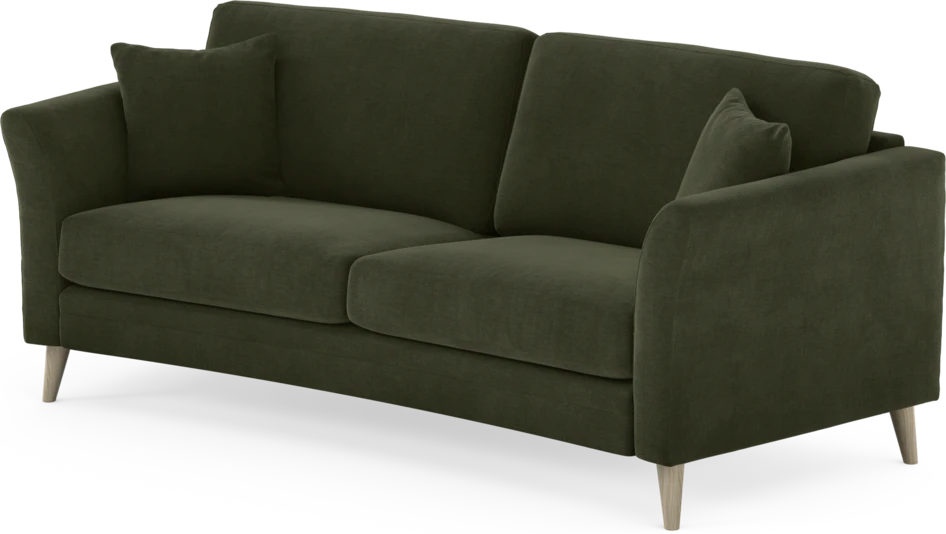 Eden - 2,5-sits soffa svängd - Grön