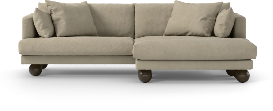 Harper - 4-sits med schäslong XL höger - Beige