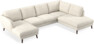 Madison Lux - 2-sits soffa med schäslong vänster och divan höger - Vit