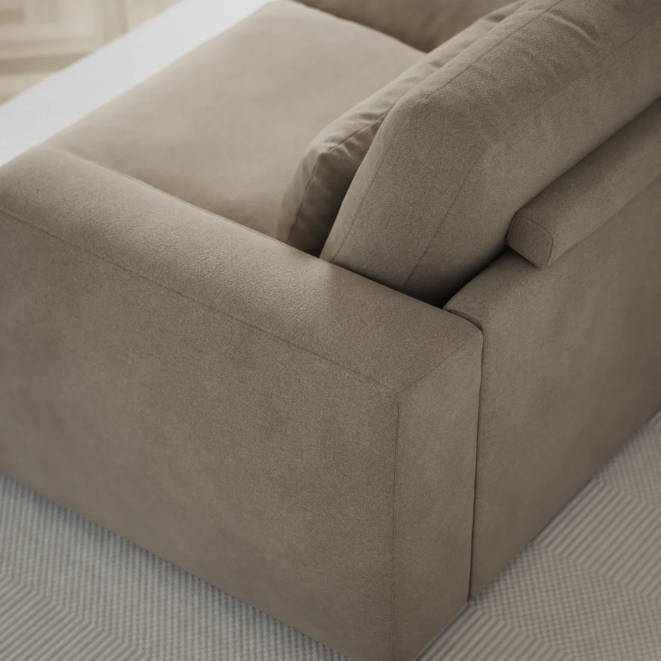 Noma - Fotpall 90 - Beige