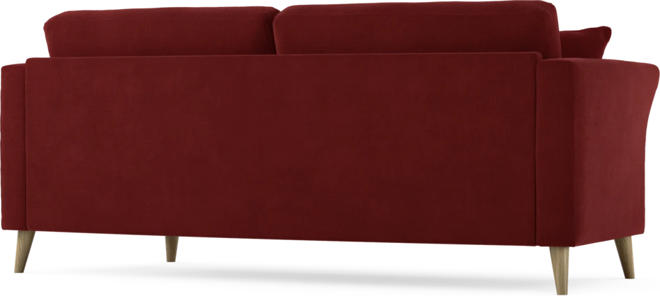 Eden - 2,5-sits soffa svängd - Röd