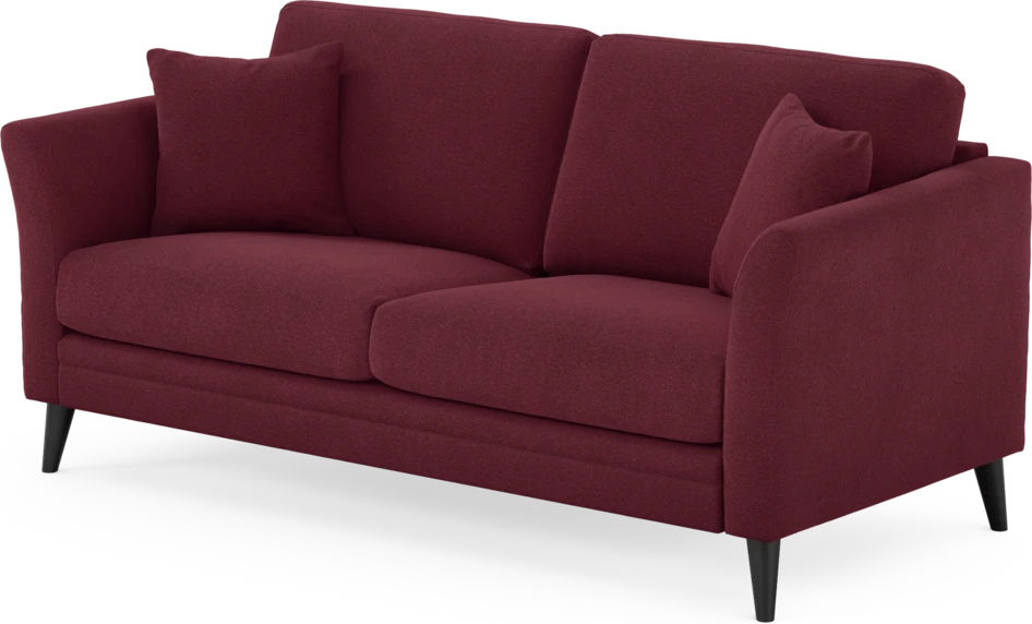 Eden - 2,5-sits soffa - Röd