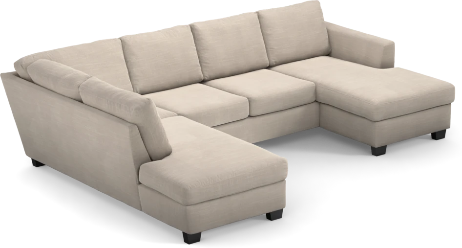 Friday - 3-sits soffa med divan vänster och schäslong höger - Beige
