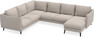 Madison - Hörnsoffa med schäslong höger - Beige
