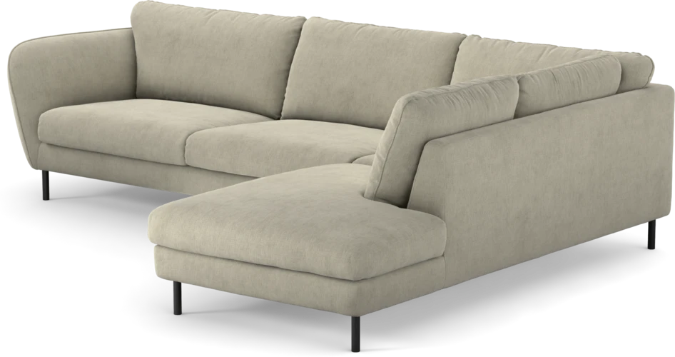 Madison - 3-sits soffa med divan höger - Beige