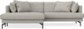 Harper - 4-sits med schäslong XL vänster - Beige