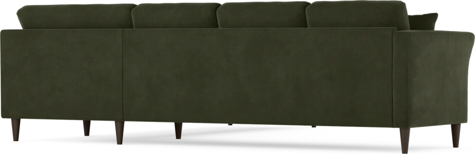 Eden - Hörnsoffa, 3+3-sits - Grön