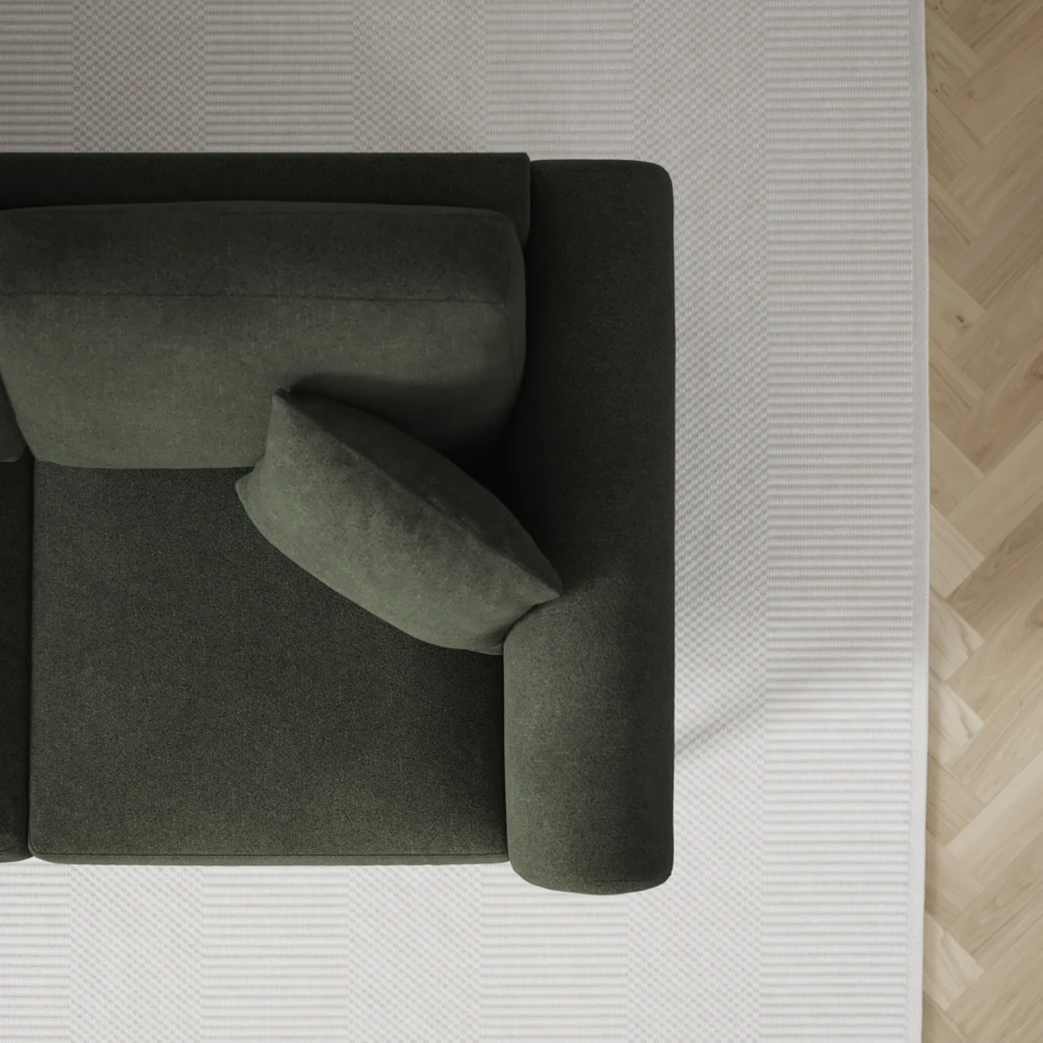 Eden - 3-sits soffa - Grön