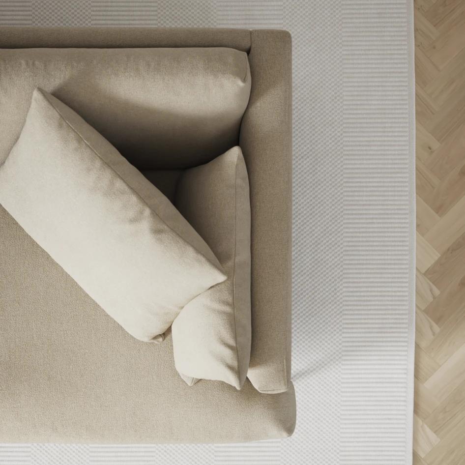 Harper - Fåtölj, 75 cm - Beige