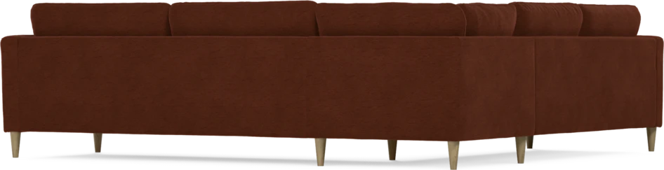 Bridge - Hörnsoffa, 2+3-sits - Orange