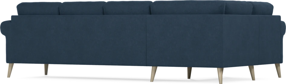 Eden - Hörnsoffa, 1+3-sits - Blå