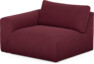 Free - 1,5-sits med armstöd vänster - Röd