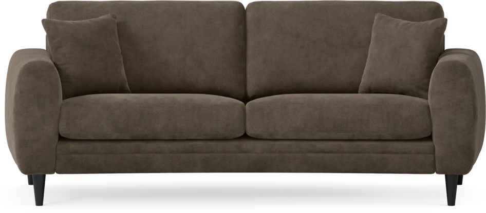 Eden - 2,5-sits soffa svängd - Brun