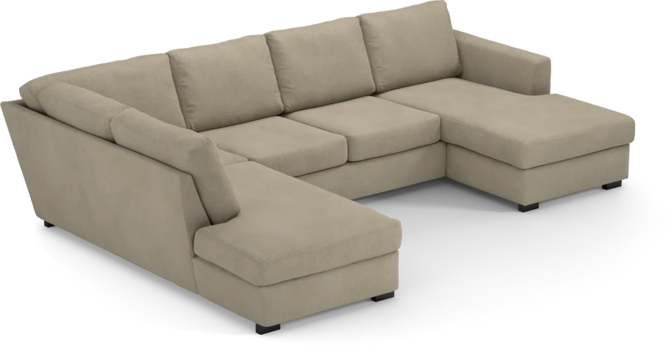 Friday - 3-sits soffa med divan vänster och schäslong höger - Beige