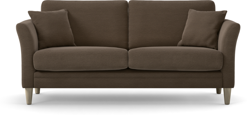 Eden - 2,5-sits soffa - Brun