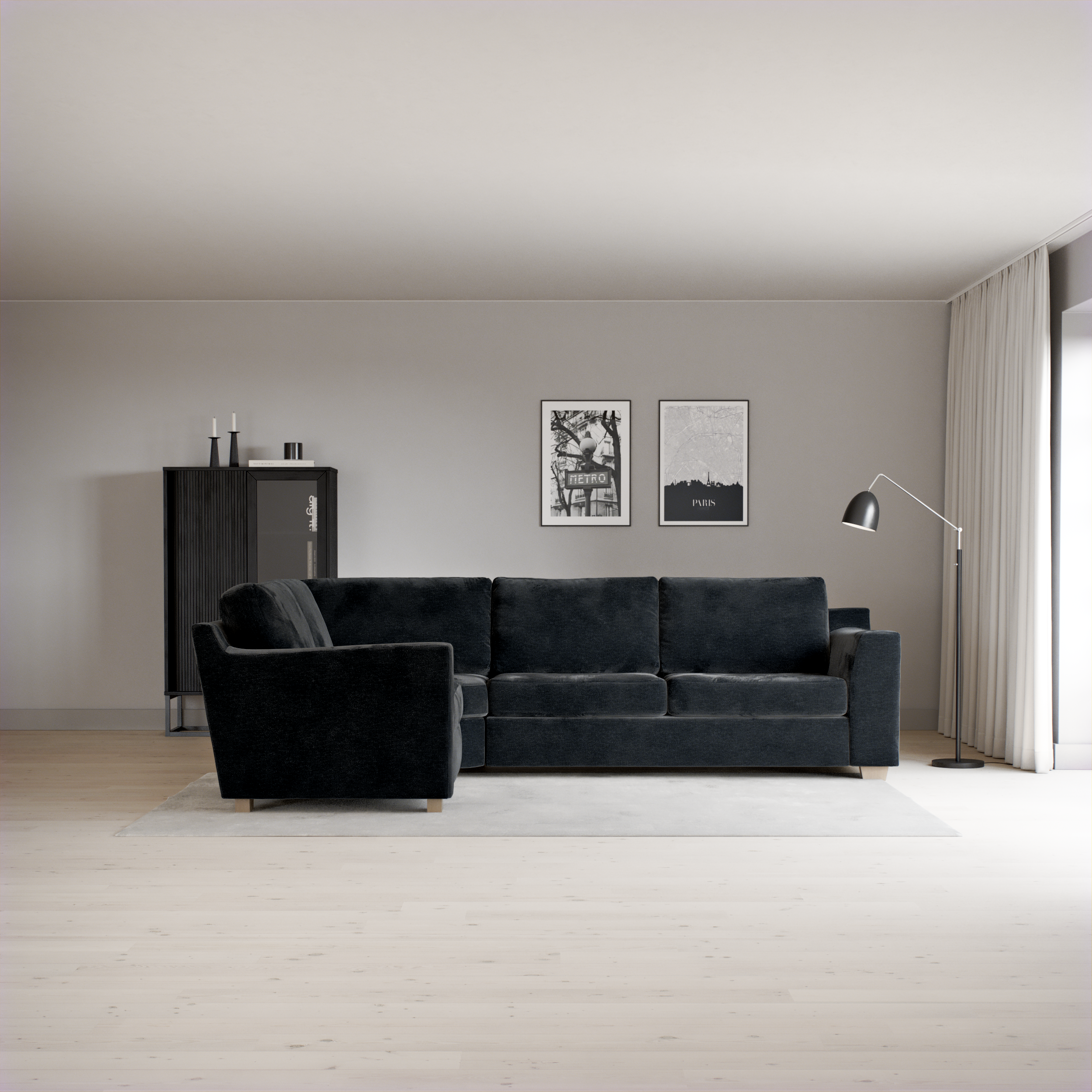Friday - Hörnsoffa, 1,5+2,5-sits - inspiration