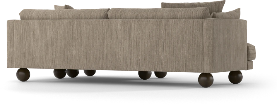 Harper - 4-sits med schäslong XL höger - Beige